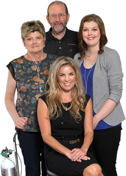 Charlotte L’Oste-Brown, on Transplant Waitlist,  Dr. Brian Graham, CEO Lung Association,  Jill Hubick, RN, Lung Association,  Nicole Nelson, Double Lung Transplant recipient  Photo Credit: Sandy Lockhart Photography