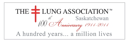 The Lung Association of Saskatchewan, 100th Anniversary. A hundred years... a million lives.