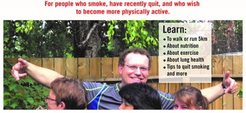 For people who smoke, have recently quit, and who wish to become more physically active.