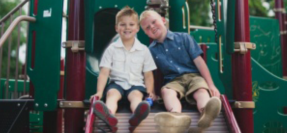 Preschool Asthma two boys